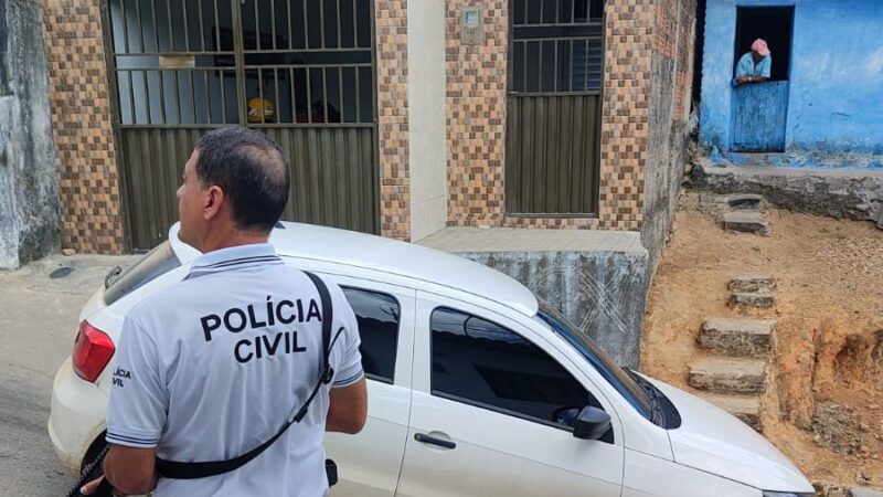 Polícia Civil prende em Pernambuco homem que estuprou enteada de 12 anos em Santana do Mundaú
