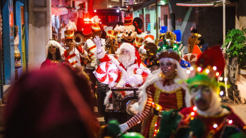 Caravana de Natal visita comunidades de Maceió durante o mês de dezembro