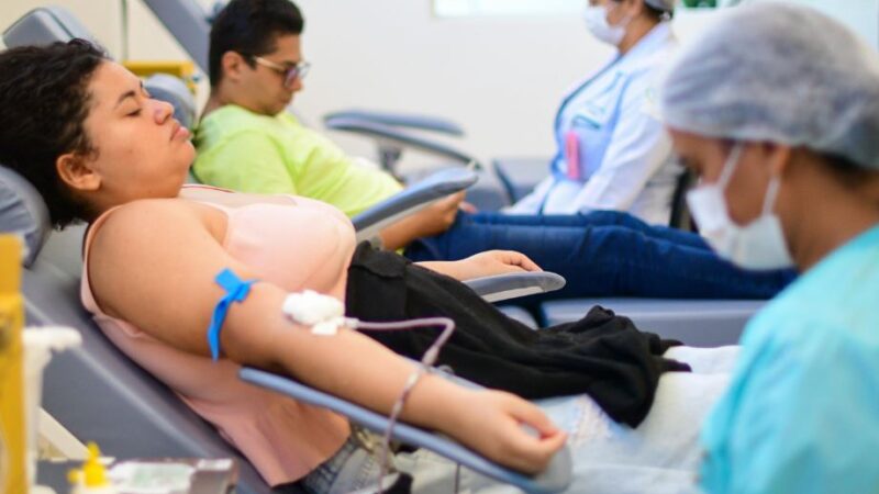 Hemoal realiza coleta externa de sangue na cidade de Arapiraca nesta terça-feira
