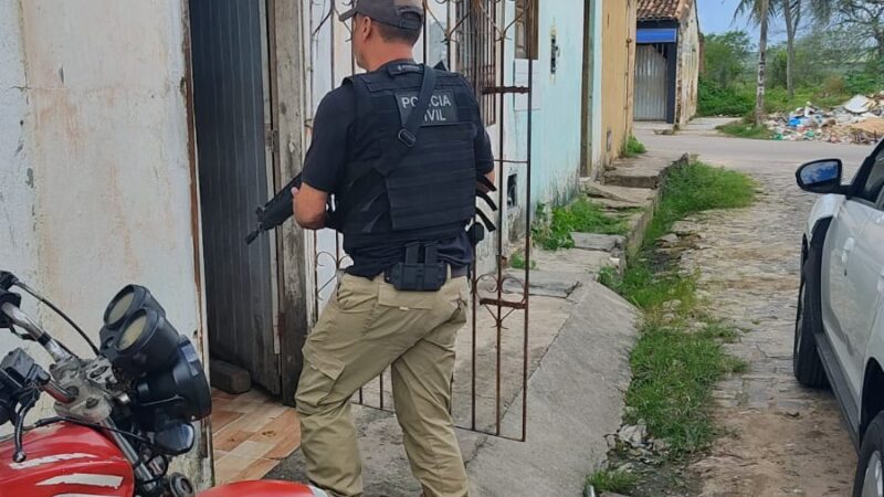 Polícia Civil captura foragido da justiça de Alagoas por crimes violentos