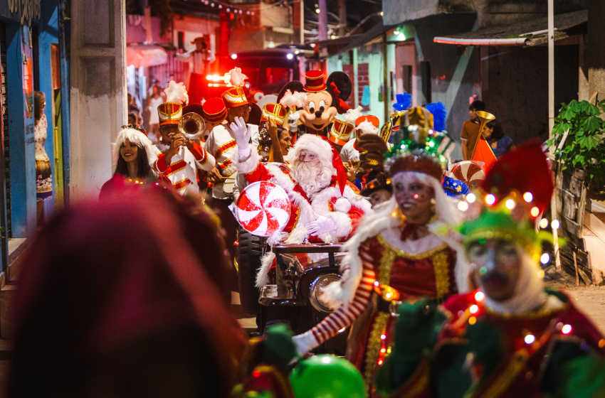 Caravana de Natal visita comunidades de Maceió durante o mês de dezembro