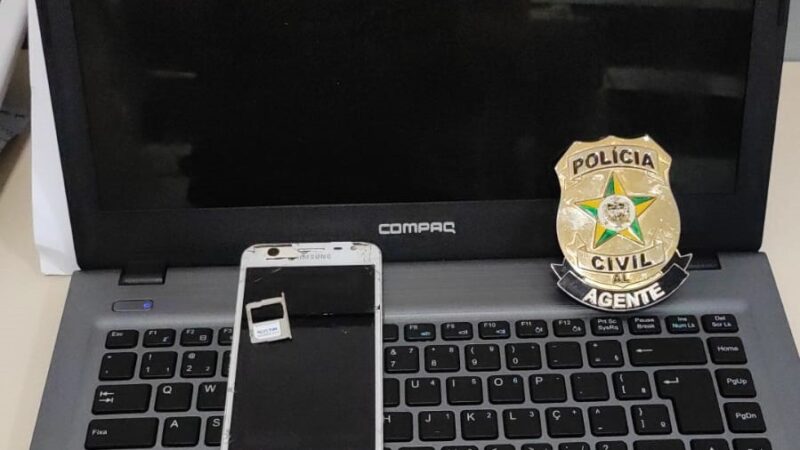 Polícia prende suspeito de receptação de notebook em Piaçabuçu