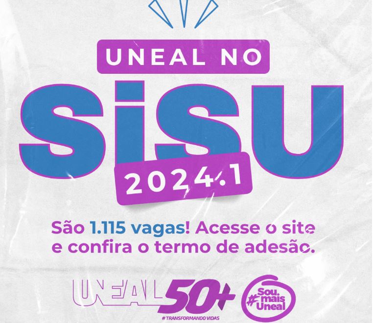 Uneal oferta 1.115 vagas para cursos de graduação pelo SiSU 2024