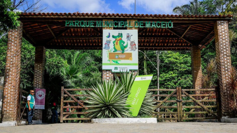 Parque Municipal de Maceió vai abrir durante o Carnaval