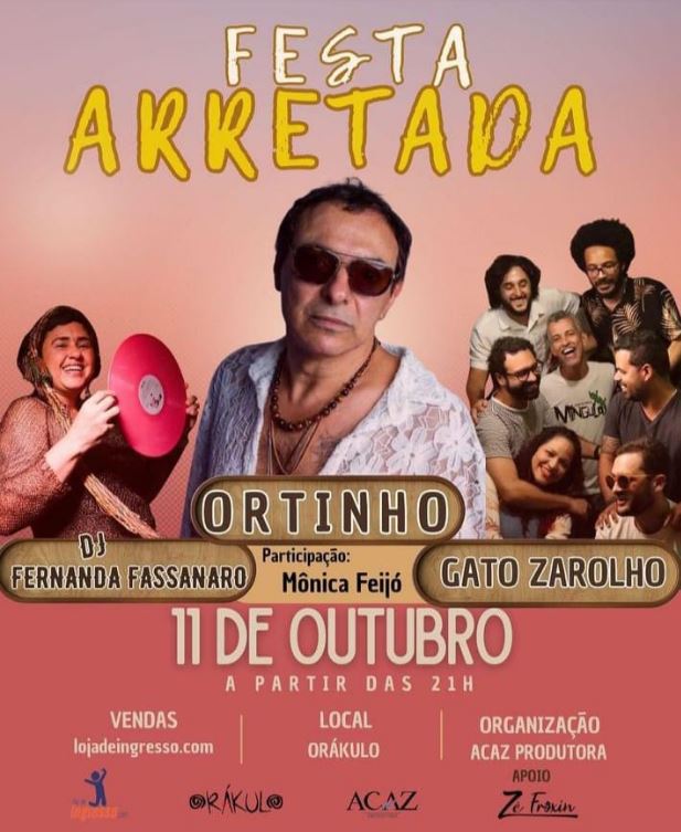 Festa arretada agita o Jaraguá no dia 11 de outubro