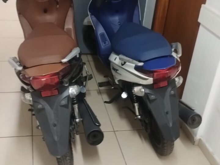 PC desarticula quadrilha especializada no furto de motos e prende dois