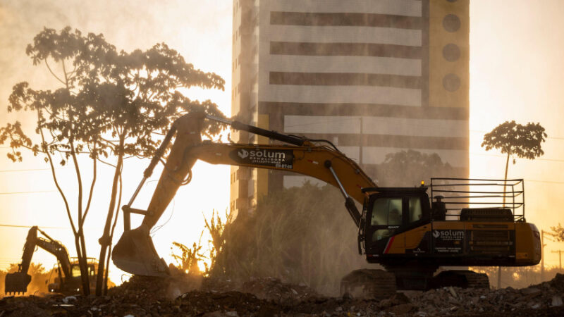 Demolições nos bairros afetados pelo afundamento do solo chegam a quase 70%