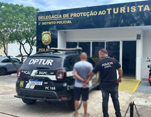 PC prende homem acusado de crimes de estelionato em Maceió e São Paulo