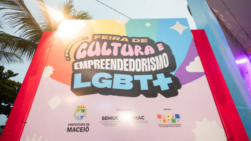 Maceió realiza 2ª Feira de Cultura e Empreendedorismo LGBT+ com arte, afeto e resistência