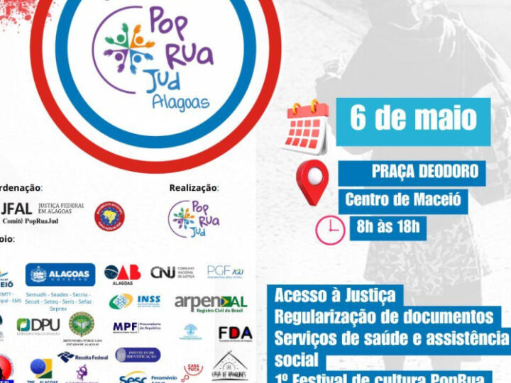 Semdes ofertará serviços no Mutirão PopRuaJud, na próxima terça-feira (6)