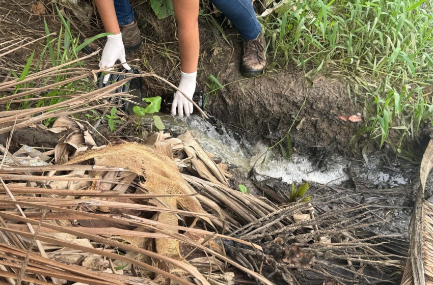 Semurb autua empreendimento hoteleiro em Ipioca por lançamento irregular de efluentes no Riacho das Lanchas