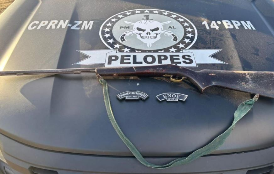 Ações da PM em Joaquim Gomes resultam em prisões e apreensão de armas e drogas