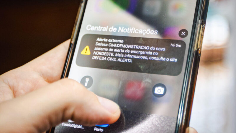 Novo sistema de alerta da Defesa Civil passa a funcionar nesta quarta (18)