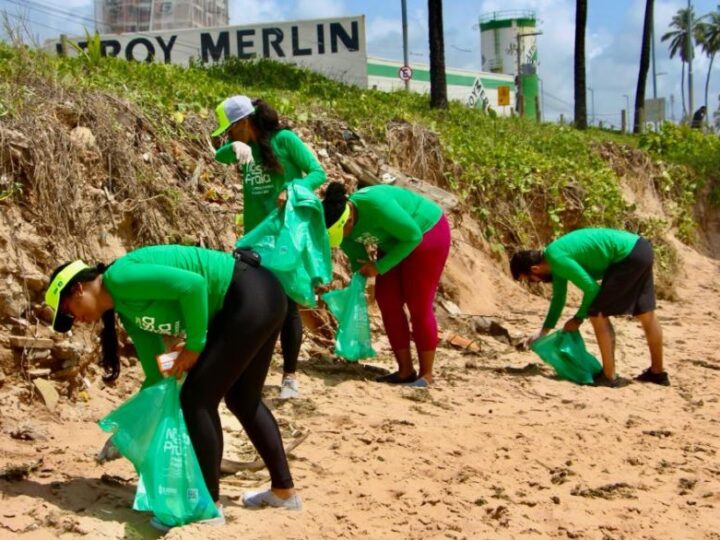 IMA promove mutirão de limpeza na praia de Jacarecica, neste domingo (15)