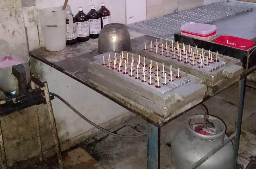 Fiscalização interdita fábrica de pirulito por inconformidades sanitárias