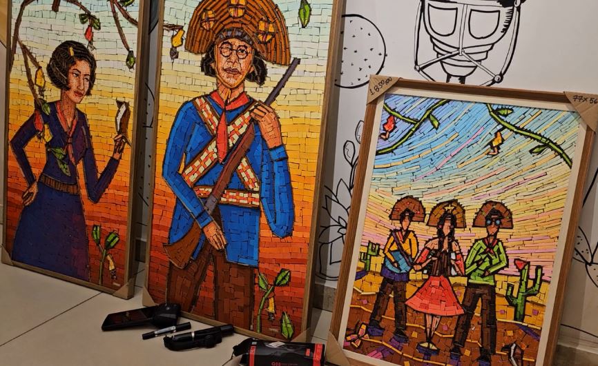 Polícia Civil recupera obras de arte roubadas de artista plástica