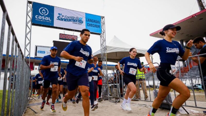 Corrida do Saneamento chega à segunda edição neste domingo (17)