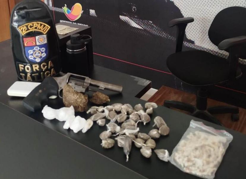 Em Paripueira, PM prende suspeito de liderar tráfico e de envolvimento em homicídios