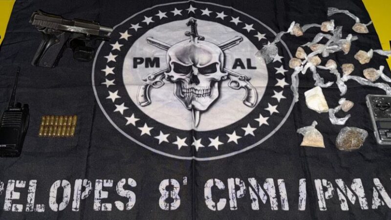 Polícia Militar prende braço armado do Comando Vermelho em São Miguel dos Milagres