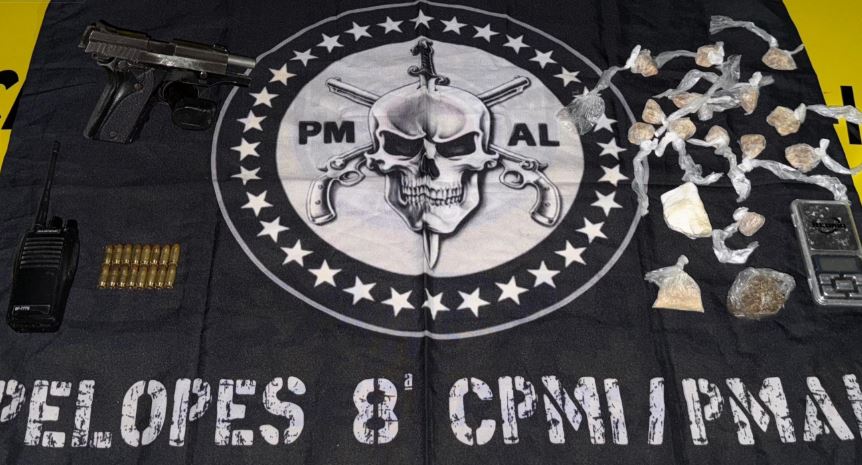 Polícia Militar prende braço armado do Comando Vermelho em São Miguel dos Milagres