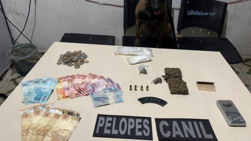 PM combate o tráfico em ações em Arapiraca e Maceió