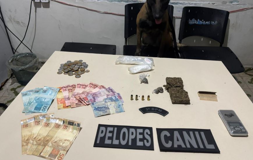 PM combate o tráfico em ações em Arapiraca e Maceió