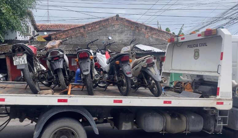 PM flagra desmanche de veículos durante ocorrência de furto no Feitosa