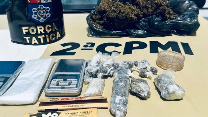 PM prende liderança do tráfico de drogas que tentava fugir de Alagoas