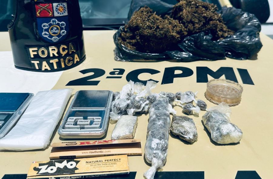 PM prende liderança do tráfico de drogas que tentava fugir de Alagoas