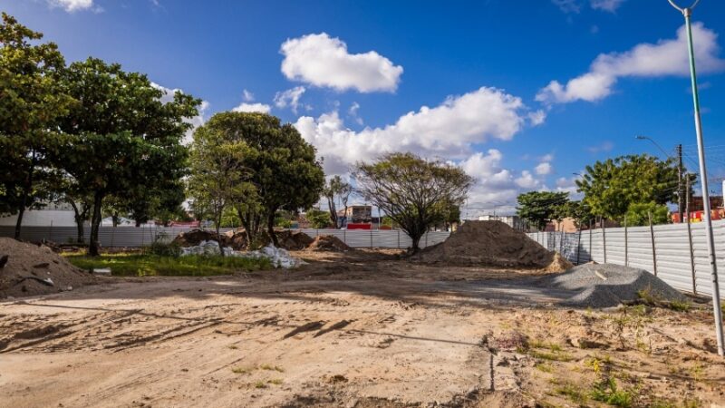 Obras de revitalização da Praça da Faculdade são iniciadas no Prado