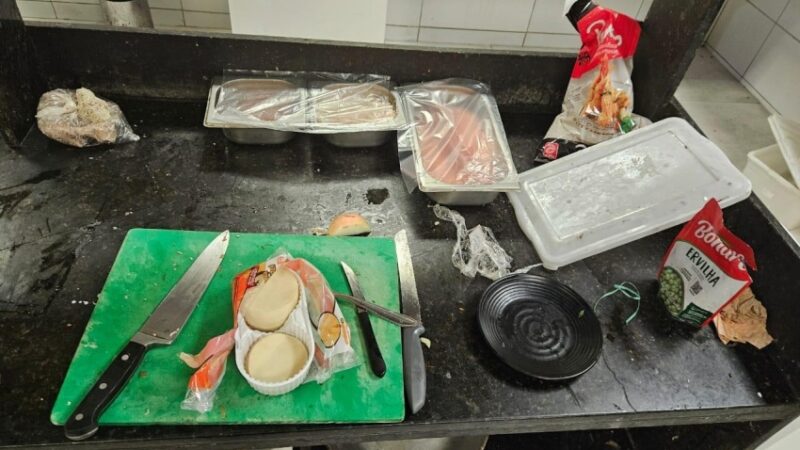 Estabelecimento de sushi na Serraria é interditado pela Vigilância Sanitária