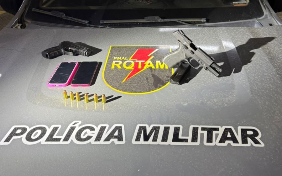 Ação rápida da PM frustra assalto em andamento em avenida mais movimentada de Maceió