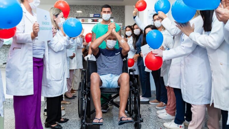 Paciente comemora um ano do transplante renal realizado no Hospital do Coração Alagoano