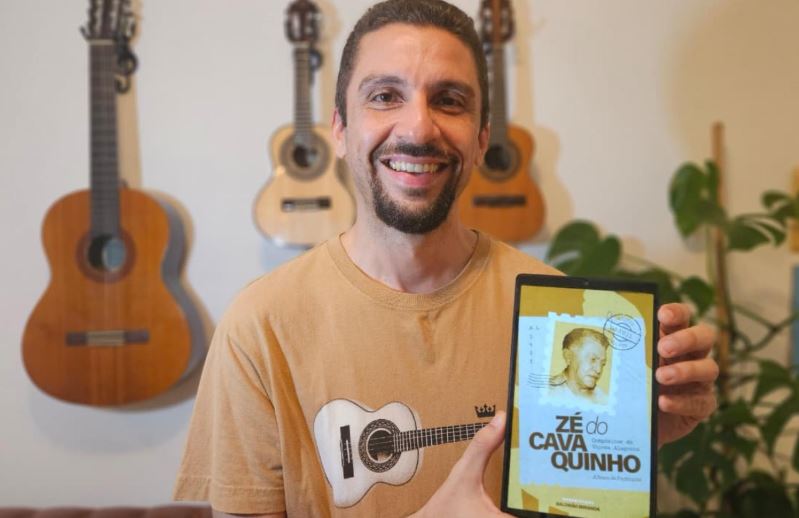 Salomão Miranda lança álbum de partituras de Zé do Cavaquinho, ícone da música alagoana
