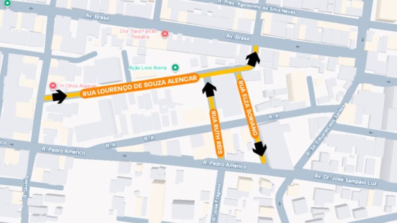 Novas alterações de sentido entram em vigor no bairro Poço no dia 11 de outubro
