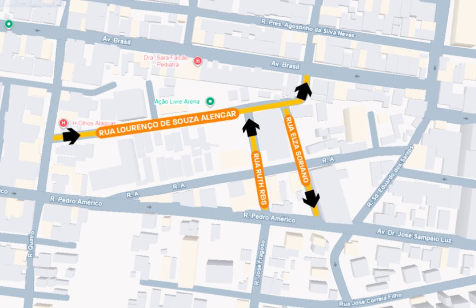 Novas alterações de sentido entram em vigor no bairro Poço no dia 11 de outubro