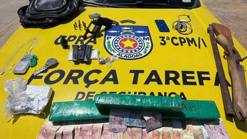 Homem de 20 anos é preso por tráfico durante ação da 3ª Companhia