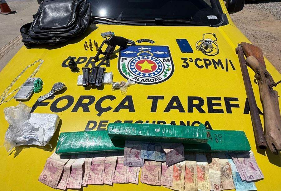 Homem de 20 anos é preso por tráfico durante ação da 3ª Companhia