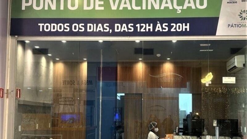 Ponto de vacinação do Shopping Pátio muda de local
