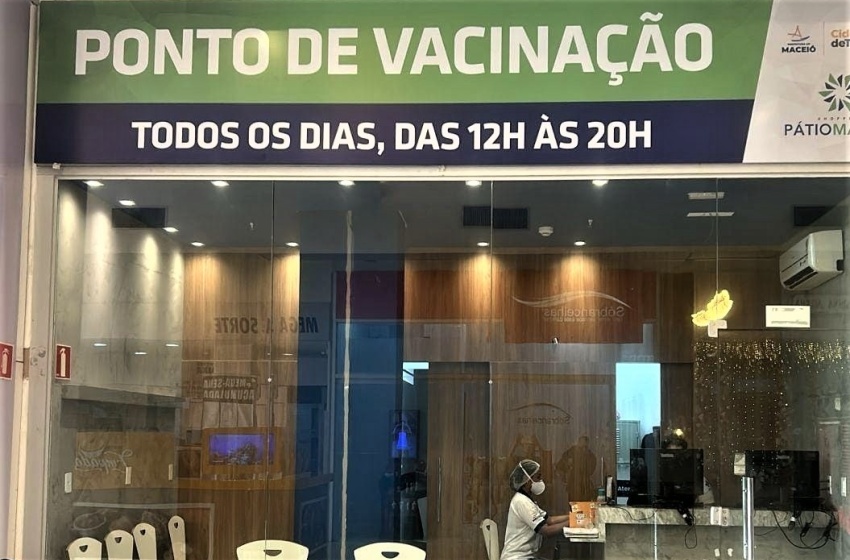 Ponto de vacinação do Shopping Pátio muda de local