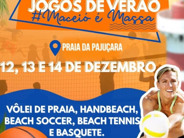 Jogos de Verão na orla de Pajuçara estão com inscrições abertas