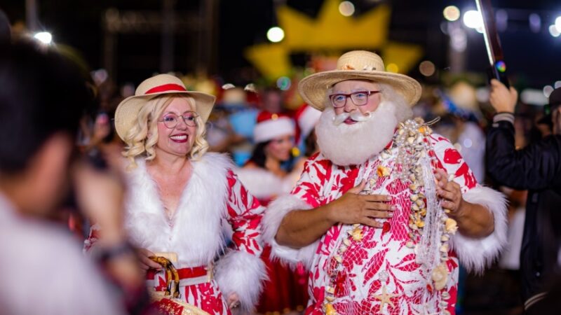 Confira a programação do desfile natalino na Rua Aberta