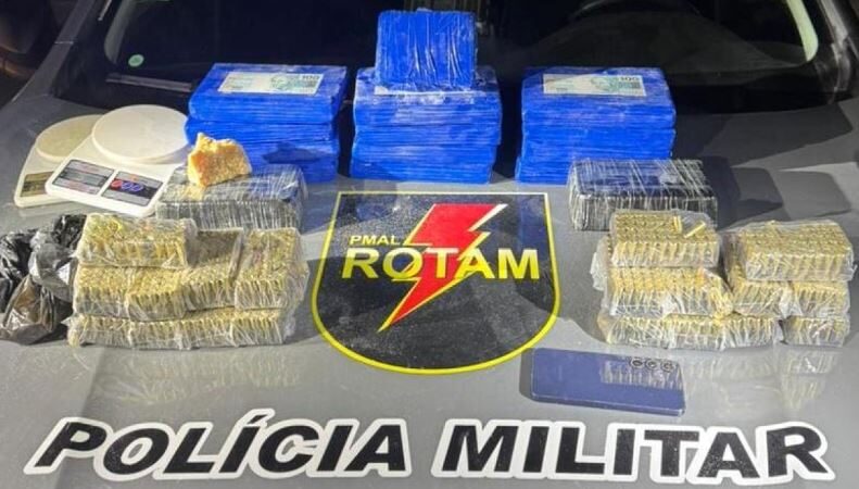 Rotam apreende drogas e mais de mil munições em ação na Vila Brejal