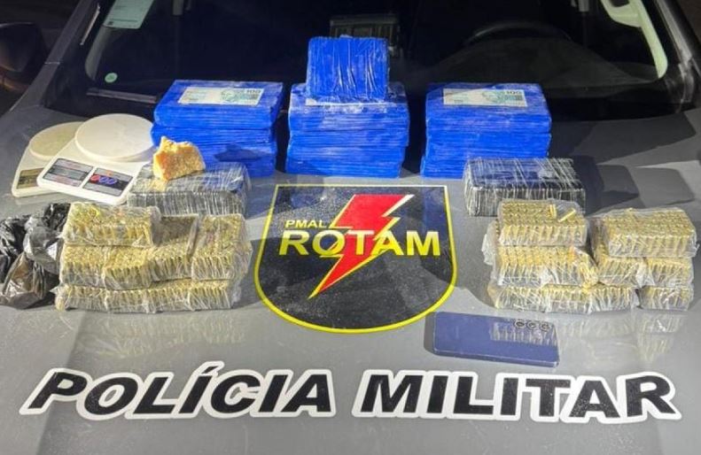 Rotam apreende drogas e mais de mil munições em ação na Vila Brejal