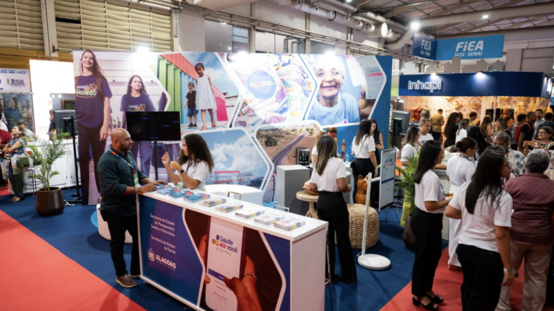 Governo de Alagoas marca presença na 13ª Feira dos Municípios Alagoanos