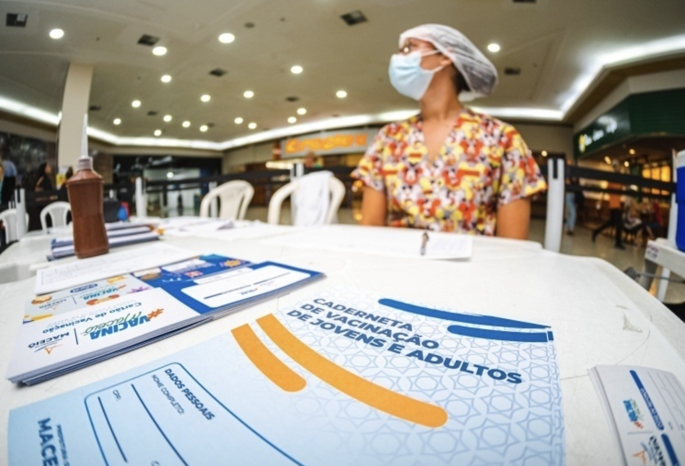 Pontos de vacinação do Maceió Shopping e Pátio Shopping não funcionam neste final de semana