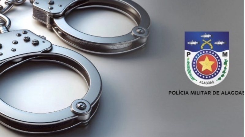 PM prende homem por violência doméstica na parte alta de Maceió