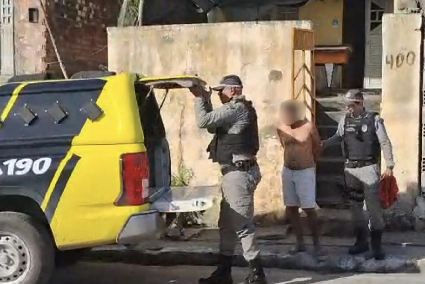 PM prende dois homens com mandados em aberto em São Luís do Quitunde e São Miguel dos Milagres