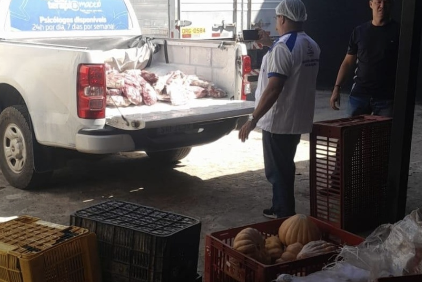 Vigilância Sanitária apreende 150 kg de carne imprópria para o consumo