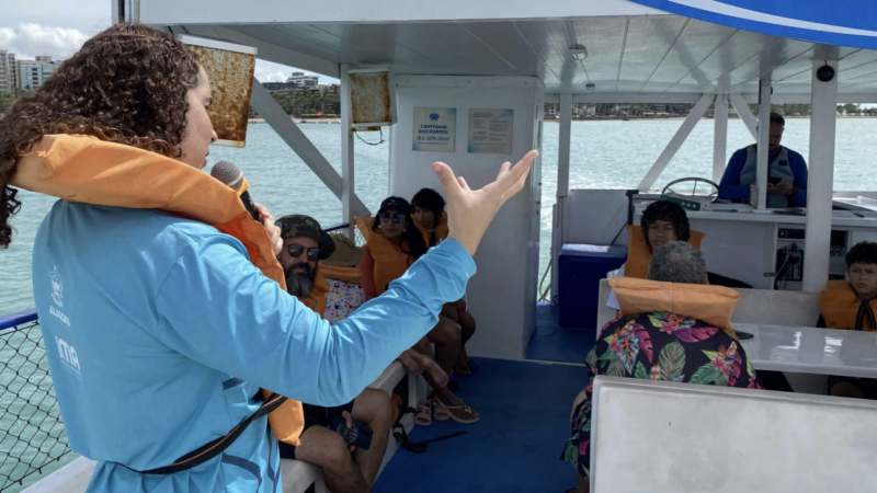 IMA/AL inicia nova edição do projeto Barco Escola nas piscinas naturais da Pajuçara